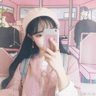 女生头像 遮脸