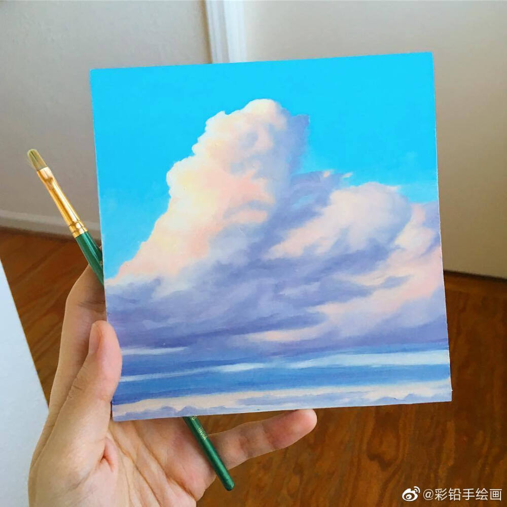 绘画|天空|手绘