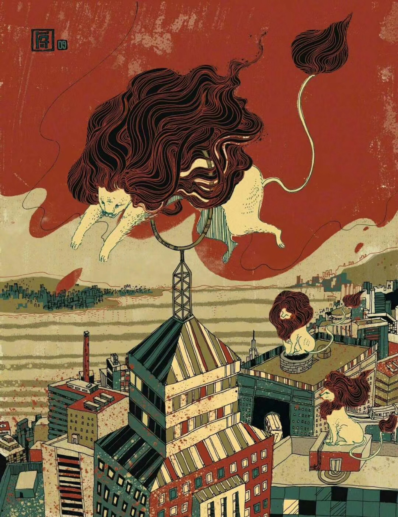 victo ngai 倪传婧,生于广州,成长于香港,毕业于罗德岛设计学院