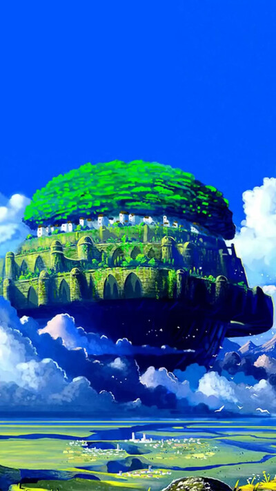 宫崎骏《天空之城》拉普达动漫人物高清壁纸