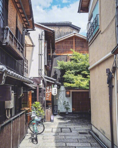 京都古韵十足的小巷子|背景图 壁纸
