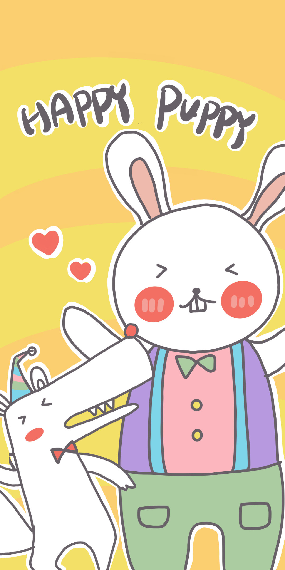 今日份可爱卡通壁纸鸭