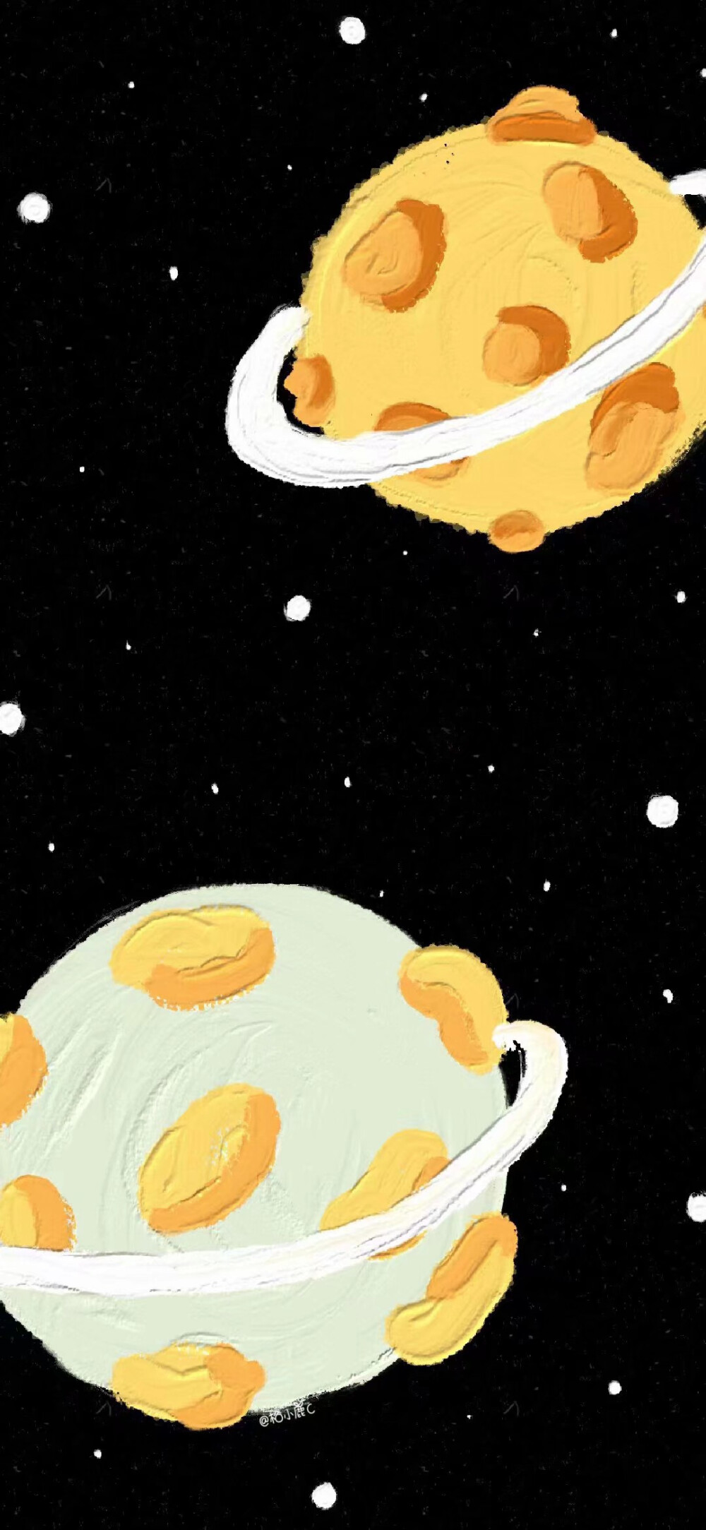 一组很喜欢的星球壁纸 做手机壁纸很有高级感