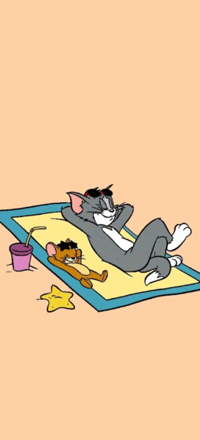 猫和老鼠 tom jerry 壁纸 聊天背景 锁屏