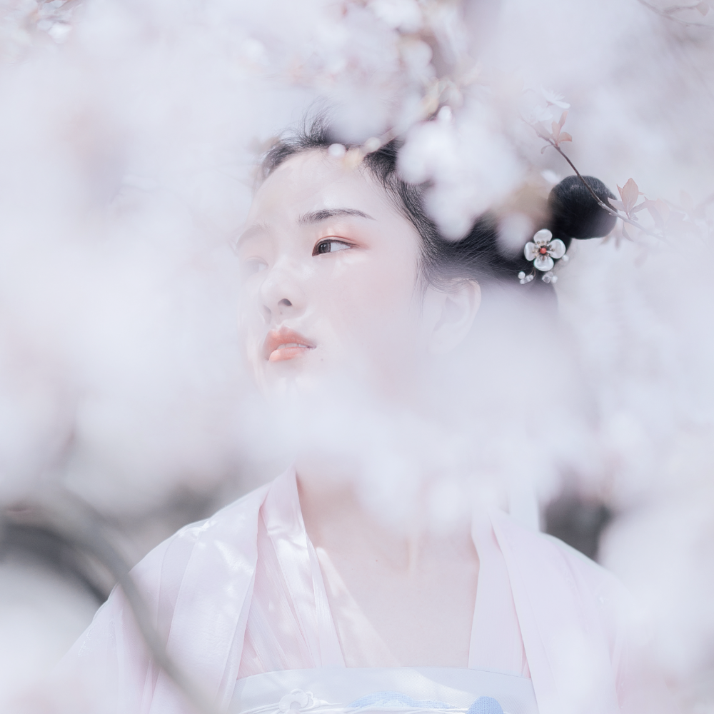 美人如花隔云端秦软玉の自截古风头像/汉服头像/女生头像