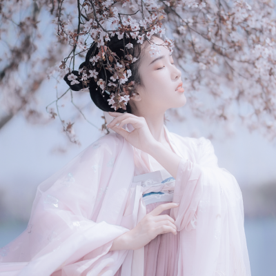 美人如花隔云端秦软玉の自截古风头像/汉服头像/女生头像