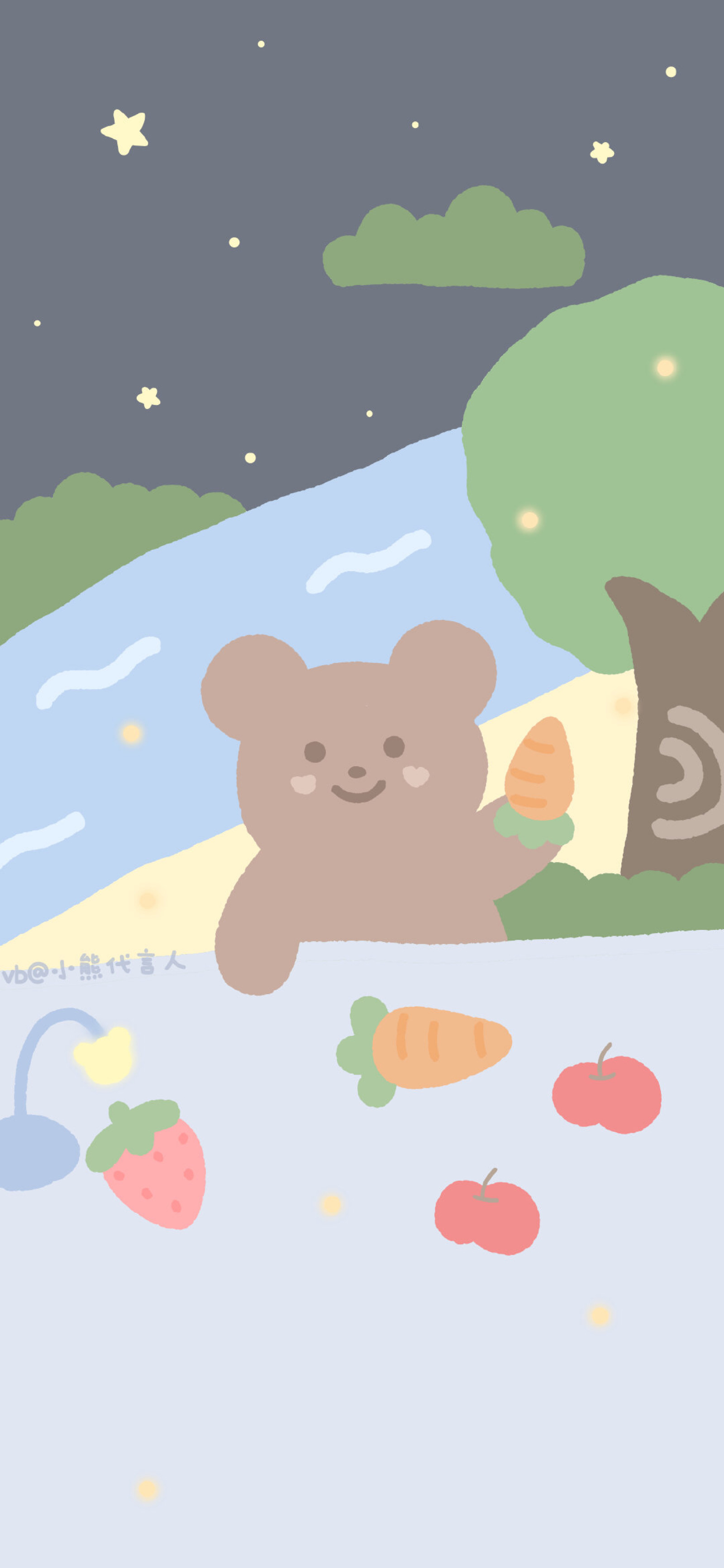 可爱小熊壁纸