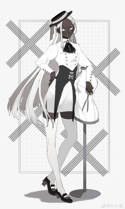 黑白漫画 少女 堆糖,美图壁纸兴趣社区