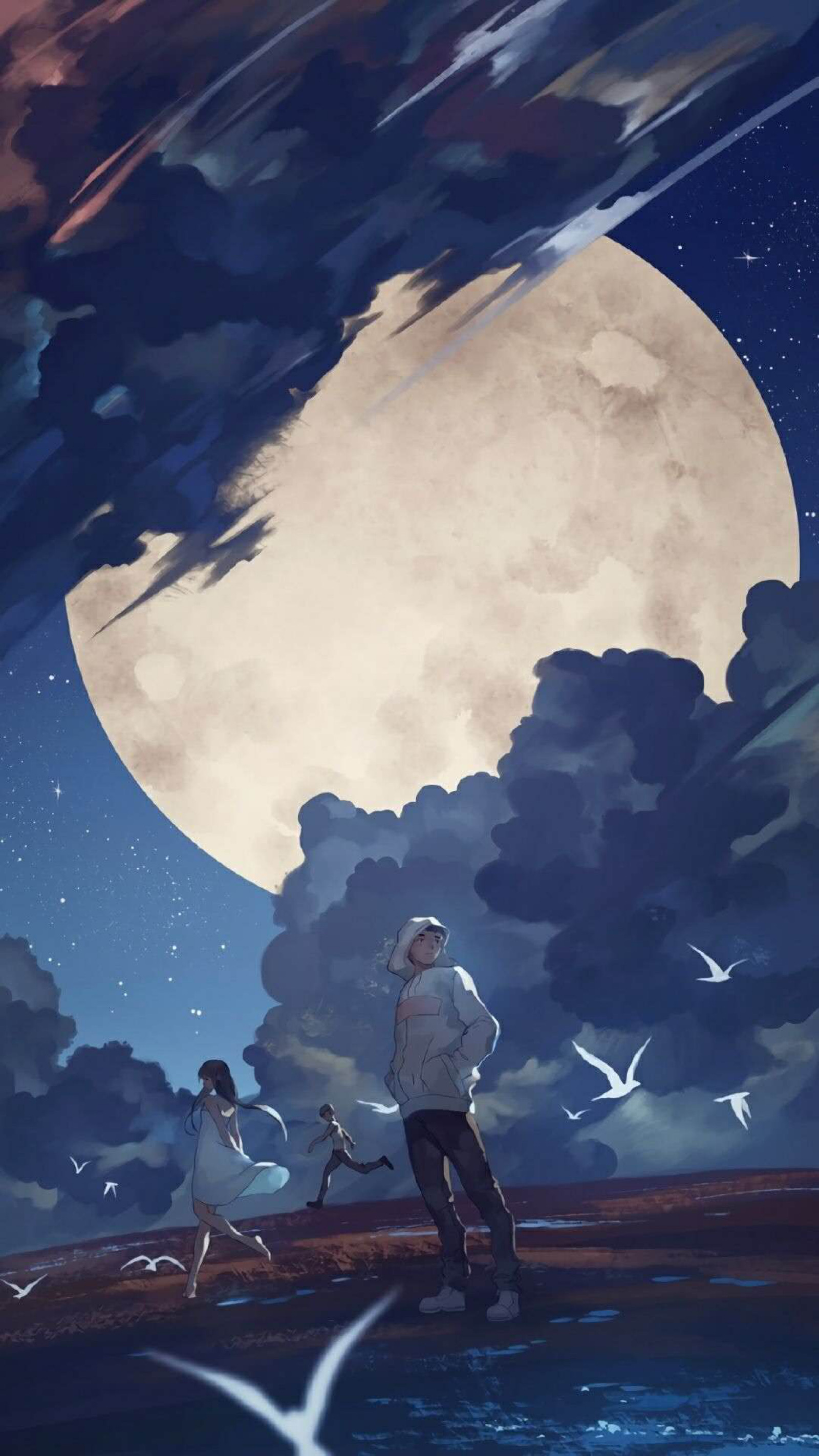 人类本质是:海水,月亮和一些心碎 - 堆糖,美图壁纸