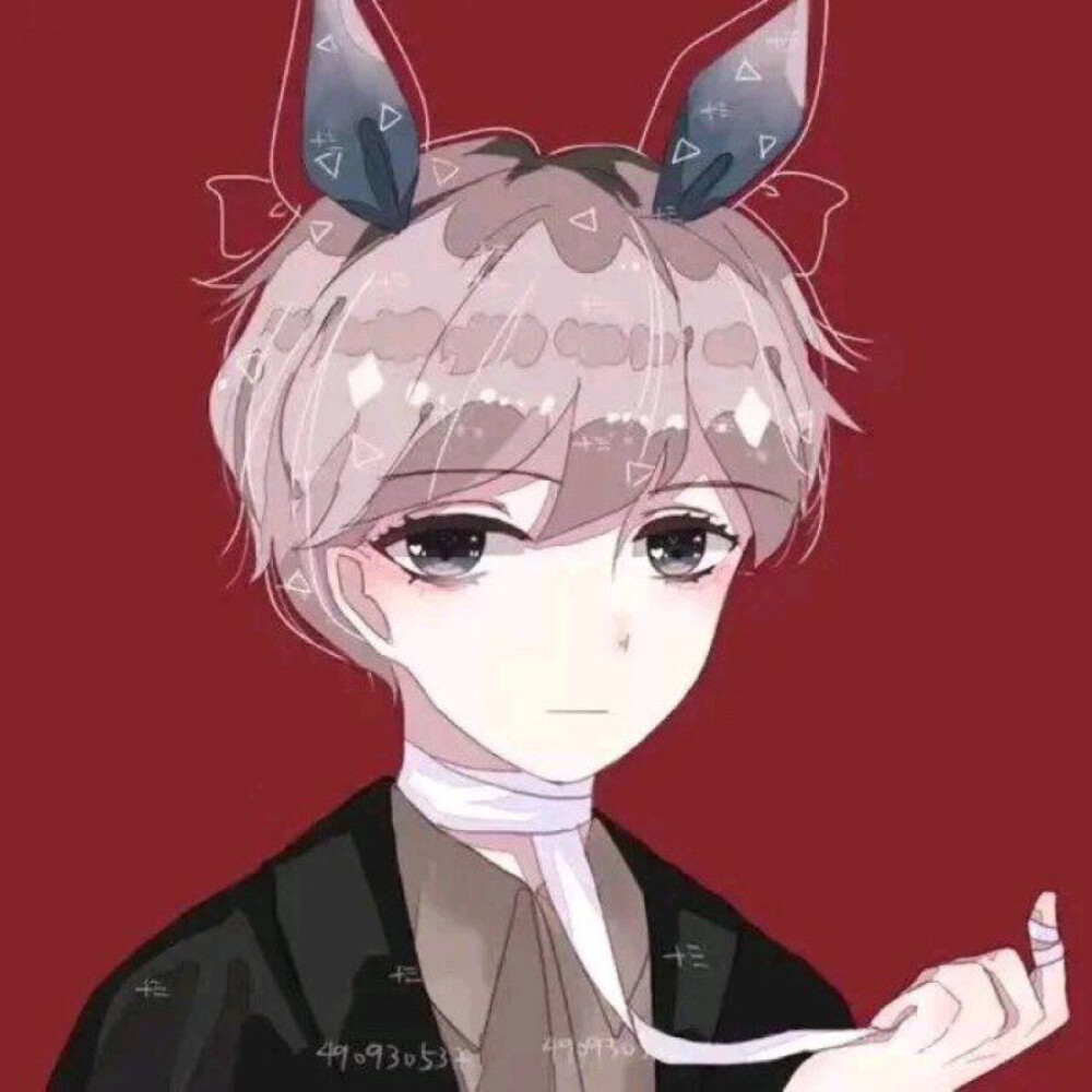 情侣头像 vb:卡通头像无水印