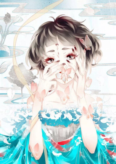 女生古风高冷二次元头像