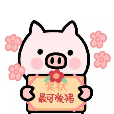 恋猪猪 爱猪猪 分享猪猪头像