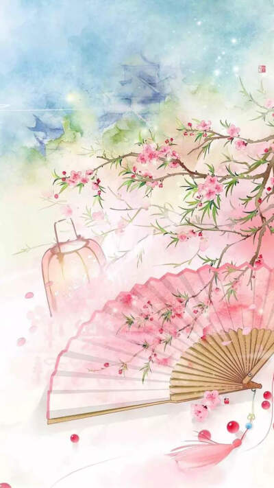 黄色背景图古风
