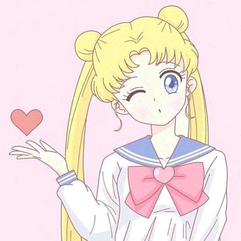 呆萌软妹可爱美少女战士水冰月头像~清新粉色甜美少女心