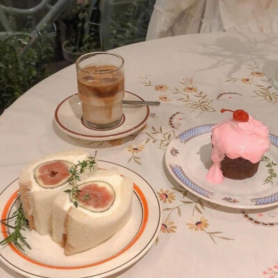 快乐下午茶tea 背景图 朋友圈背景 食物