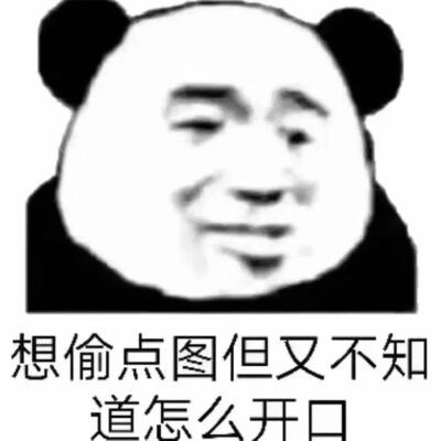 高傲熊猫表情包