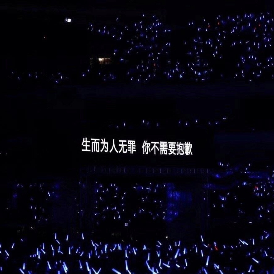 背景图 朋友圈配文 文字图 演唱会歌词『我好想好想好想爱这个世界』