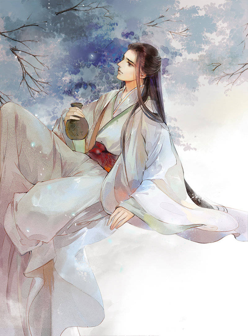 古风美男绘师仲青