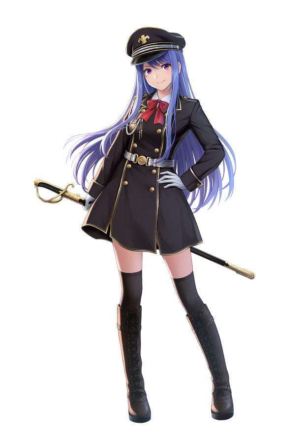 机甲军服少女