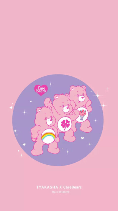 彩虹熊壁纸 care bears壁纸