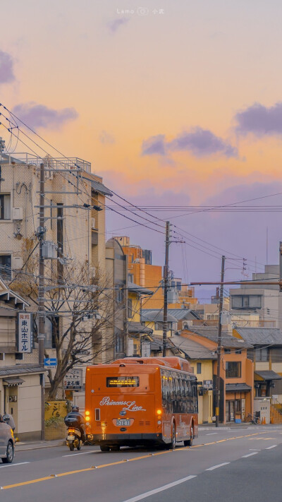 街道 房屋 风景 壁纸