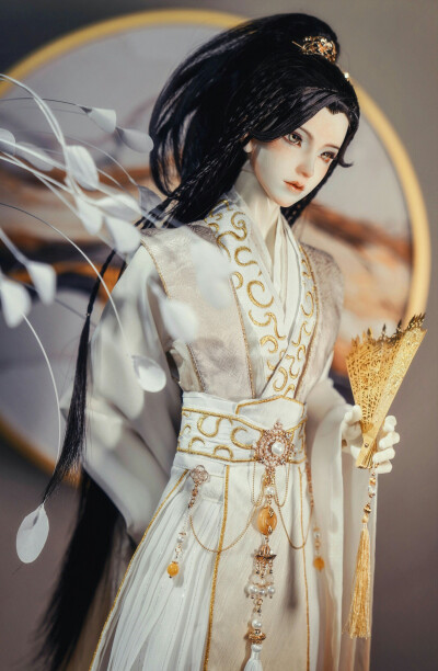 古风美男 sd娃娃 bjd 玩具 人偶 壁纸 萌物