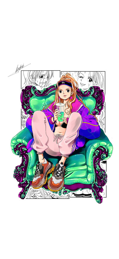 海贼王壁纸 潮图 漫画背景