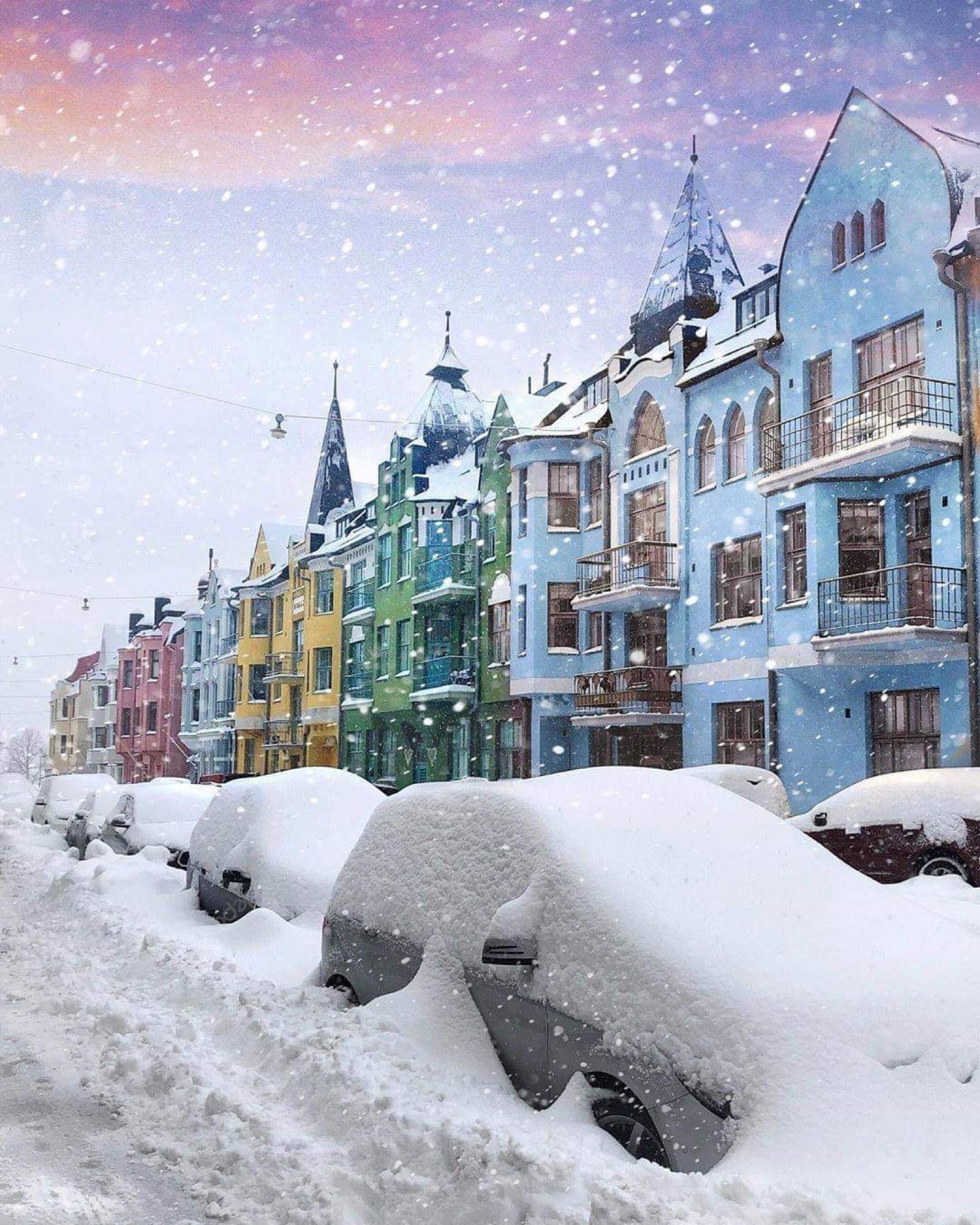雪景,芬兰
