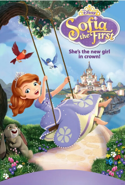 动画】 《小公主苏菲亚》(sofia the first)是迪士尼出品系列动画片