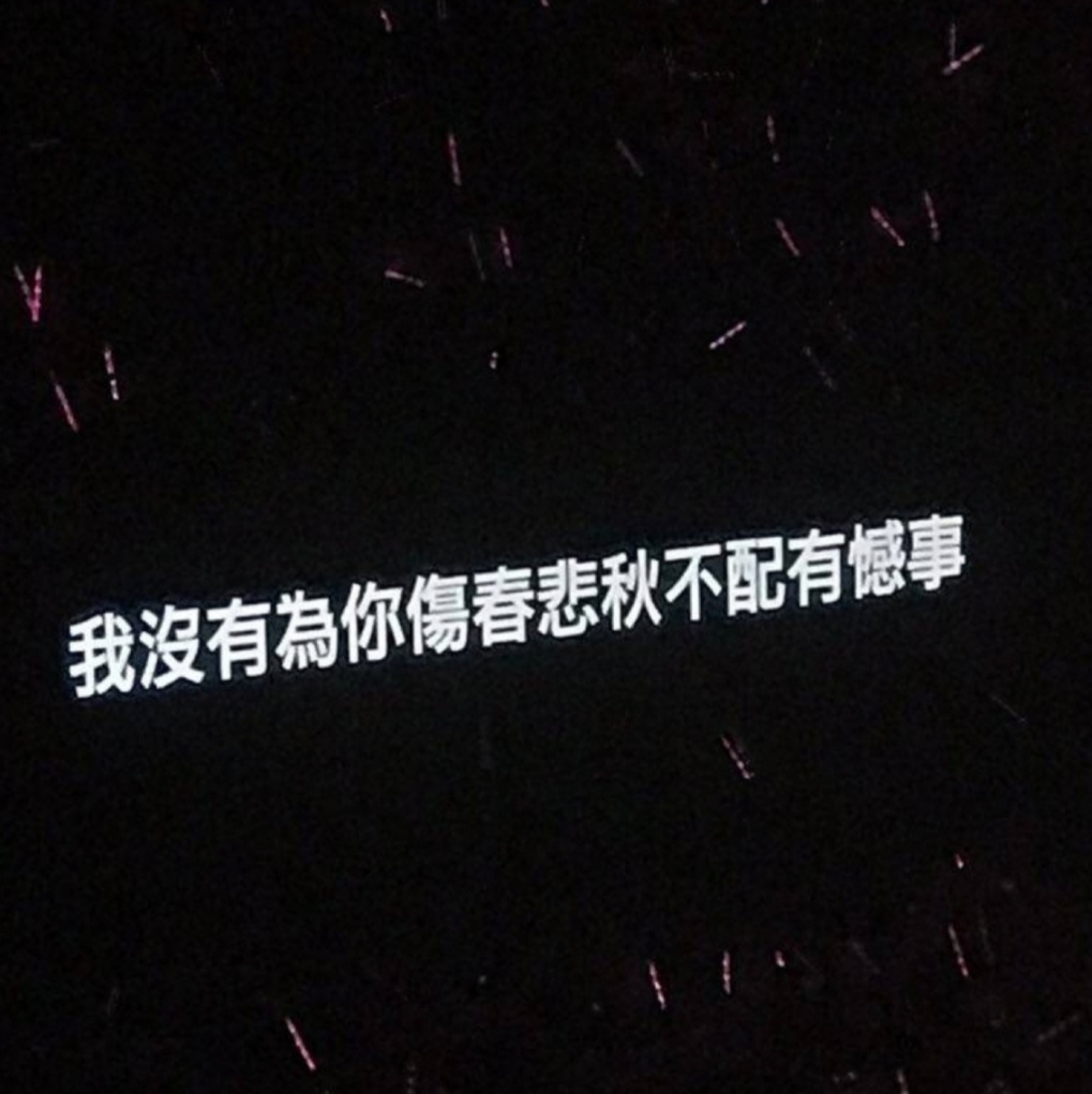 背景图 朋友圈配文 文字图 演唱会歌词『我好想好想好想爱这个世界』