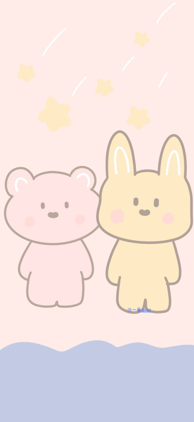 手绘壁纸|可爱壁纸|@一番甜粥