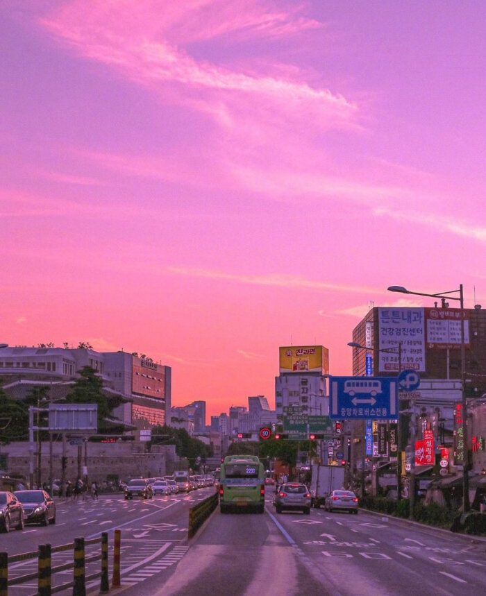 街道 路景 风景 壁纸 背景图