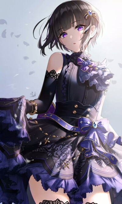 短发女少女
