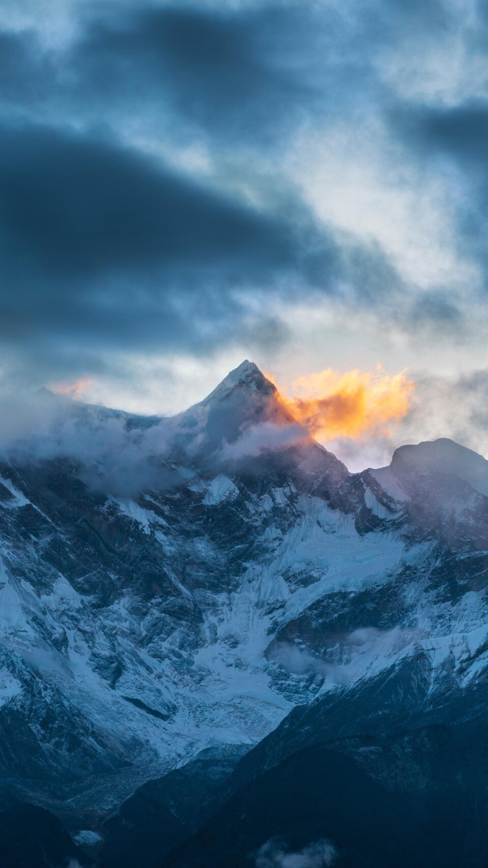 风景壁纸|雪山|建筑|夜景|云层