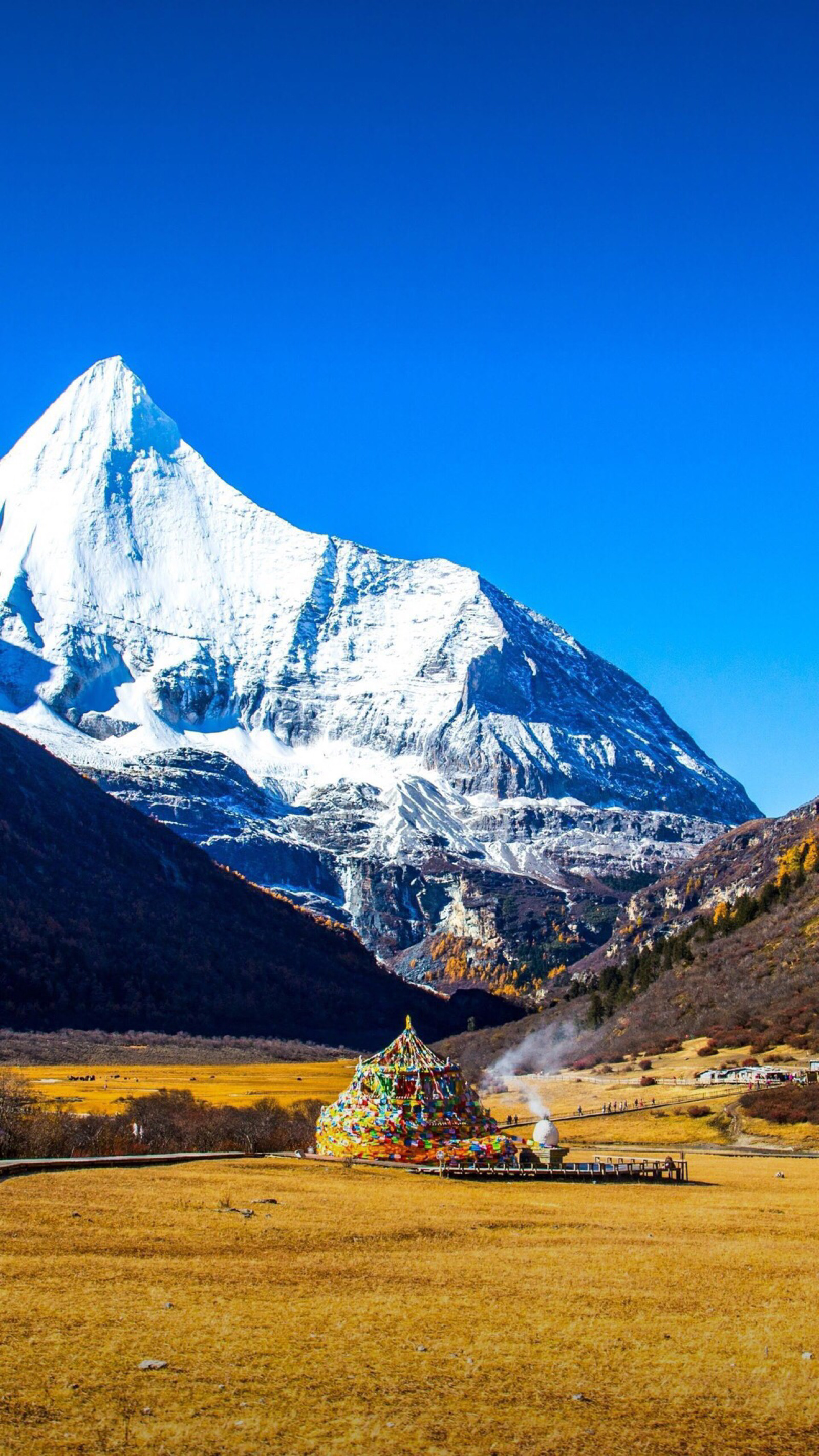 风景壁纸|雪山|建筑|夜景|云层