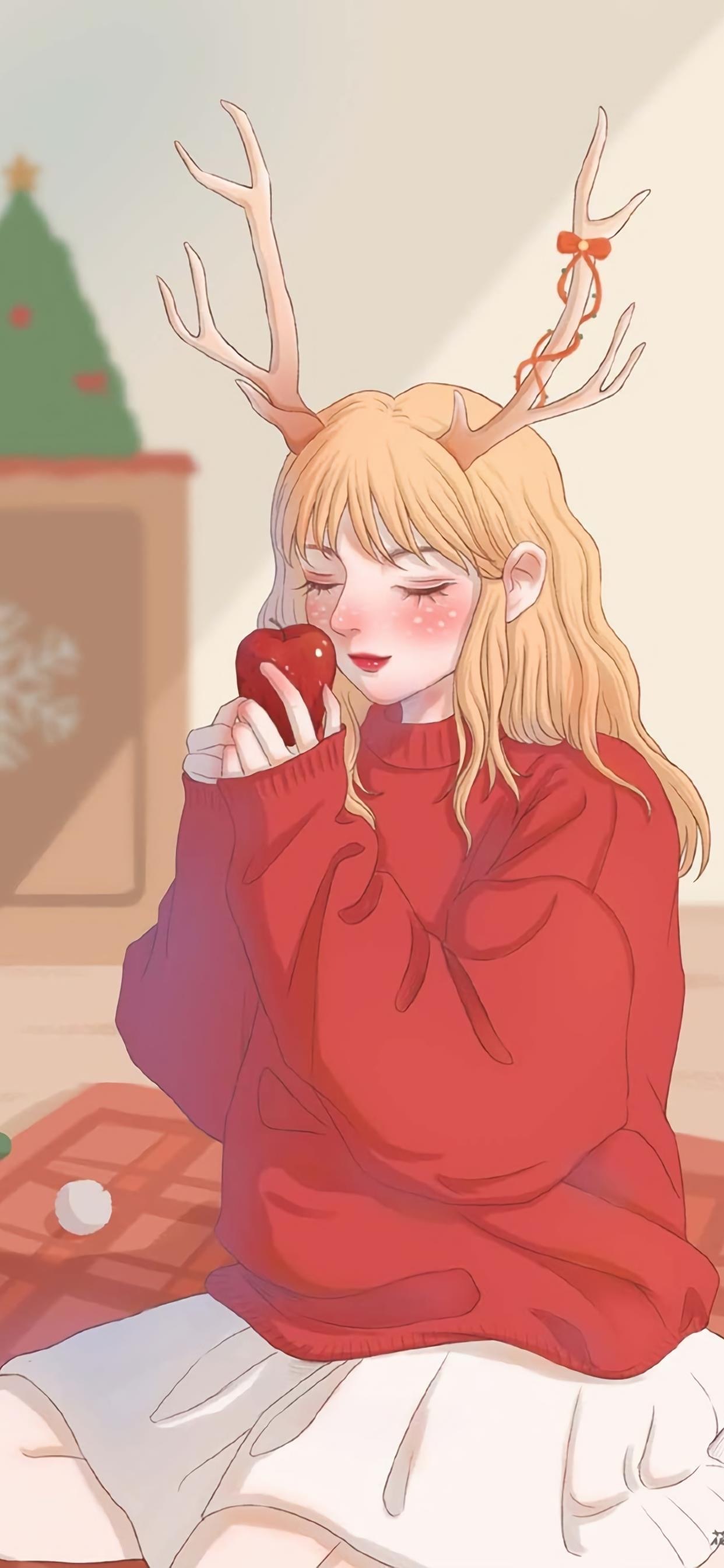 动漫头像╱动漫女头╱少女心╱可爱╱治愈╱插画╱小清新╱干净