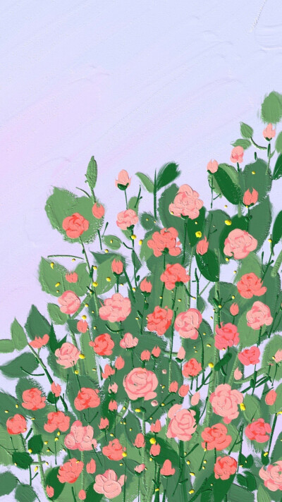 花朵油画. - 堆糖,美图壁纸兴趣社区