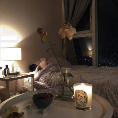 美好夜晚,舒适且安逸.