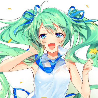 初音未来 动漫头像 女头