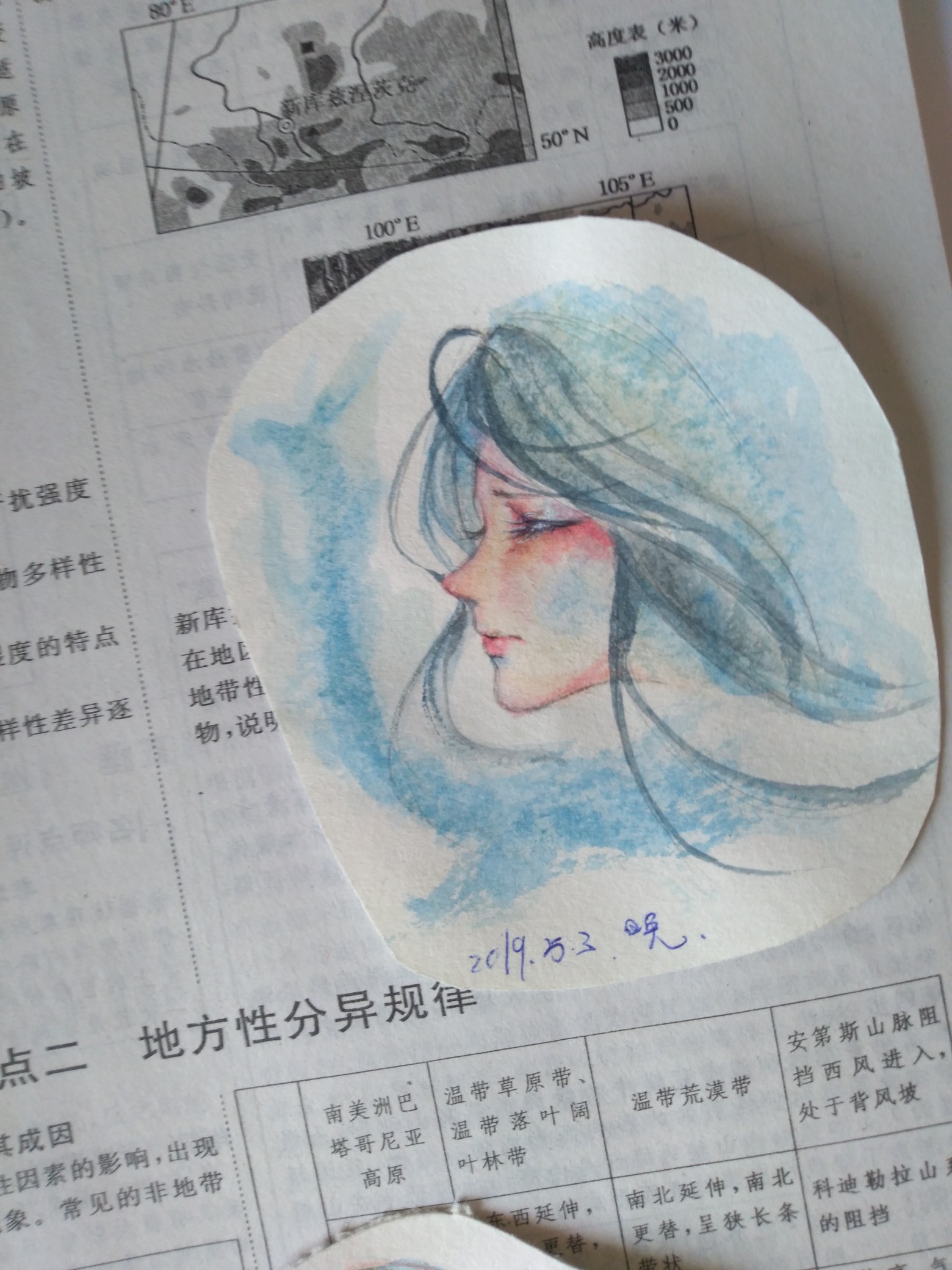 自己画的