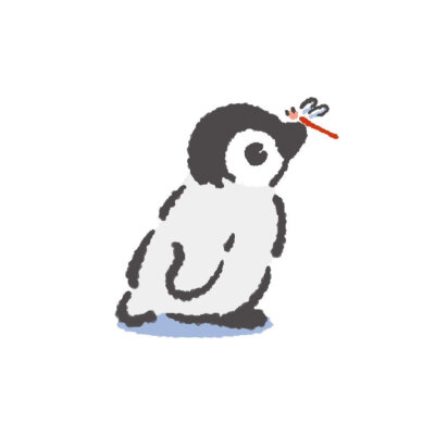 动漫小企鹅头像