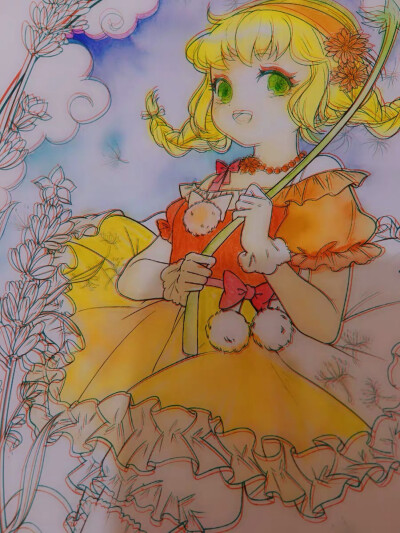疯狂动物城彩铅画