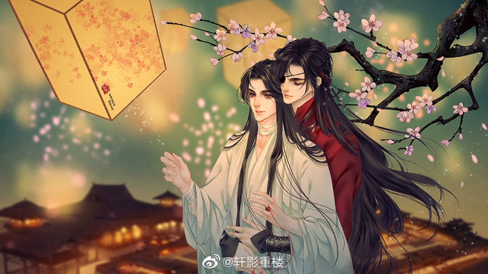 天官赐福 花怜画师:轩影重楼 - 堆糖,美图壁纸兴趣社区