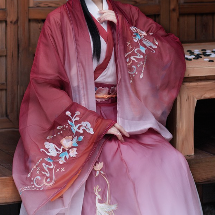 "秦软玉の自截古风头像/汉服女头