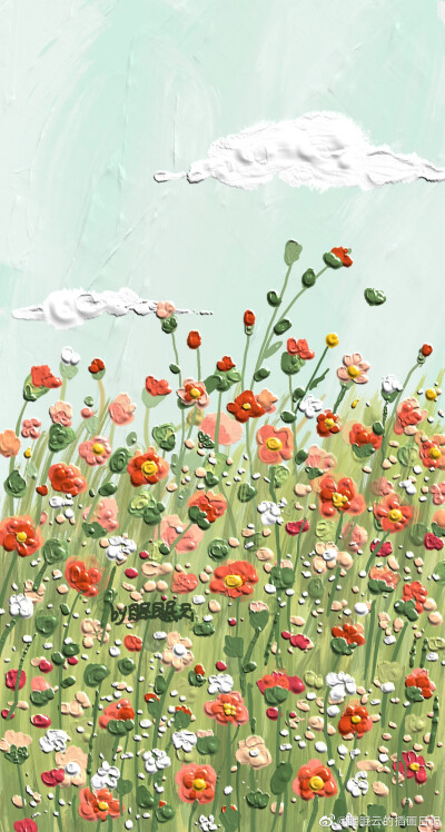 手绘壁纸 油画系列 artset