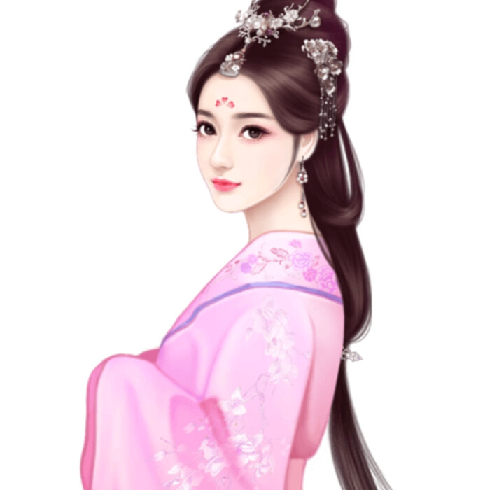 橙光立绘手绘插画古风美图美人美女