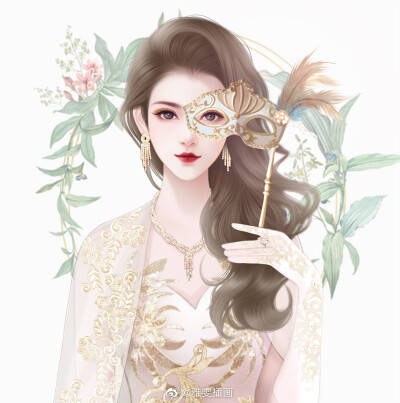 橙光立绘手绘插画古风美图美人美女