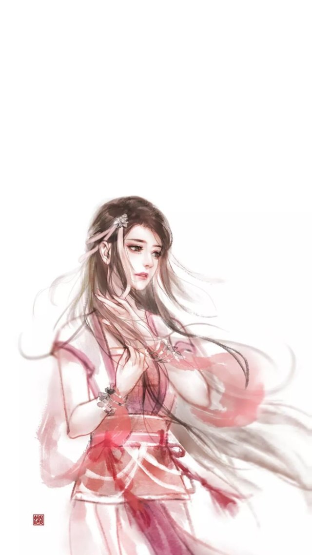 橙光立绘手绘插画古风美图美人美女 - 堆糖,美图壁纸