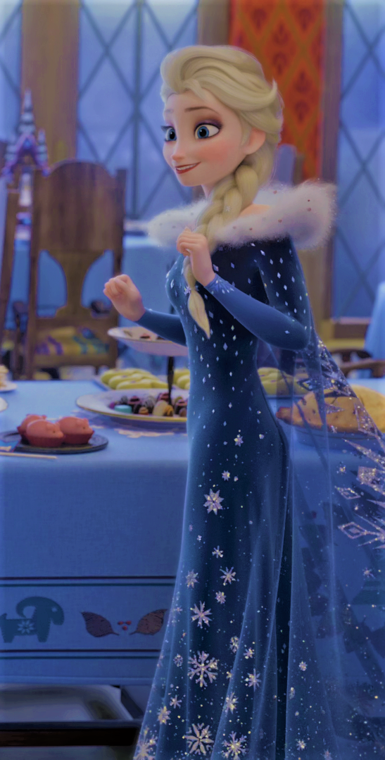 《frozen:雪宝的冰雪大冒险》elsa 壁纸 转自冰雪大冒险吧https