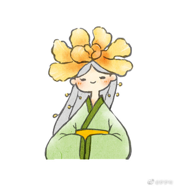 可爱治愈的可爱花仙子小头像°|by:罗罗布